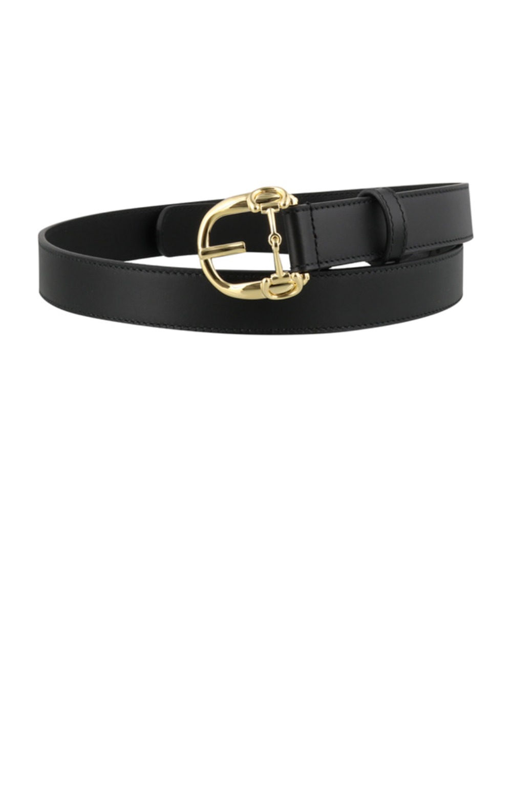 구찌 홀스빗 버클 씬 레더벨트 633125