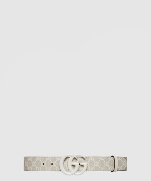 구찌 더블 G 버클 와이드 벨트 400593