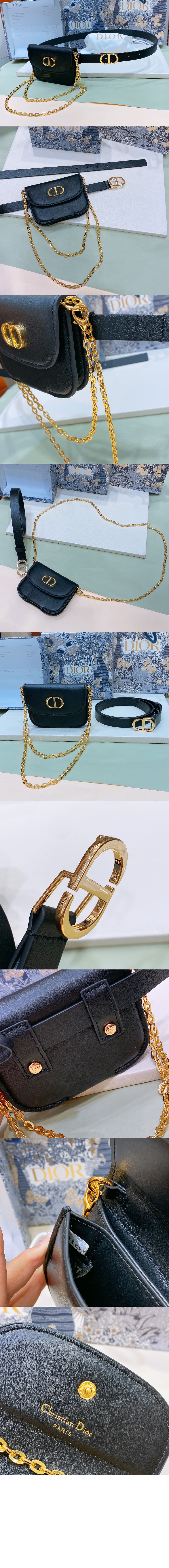 디올 30 몽테뉴 파우치 벨트 B0342