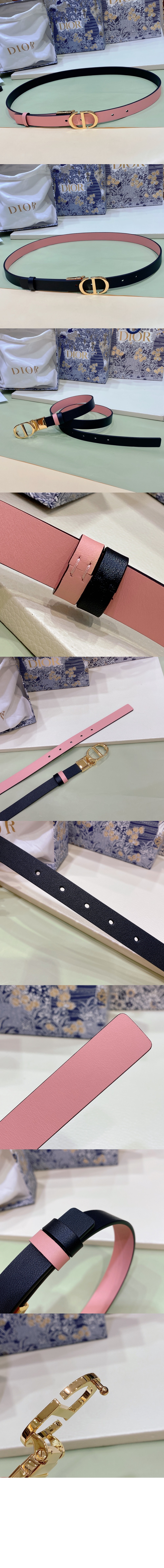 디올 리버서블 벨트 B0178