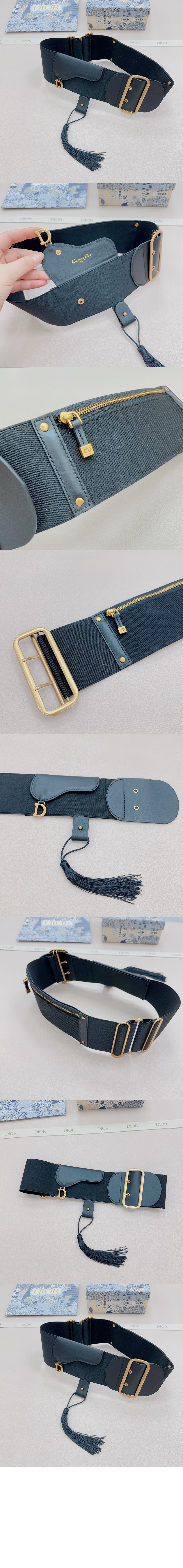 디올 안장 벨트 B0348