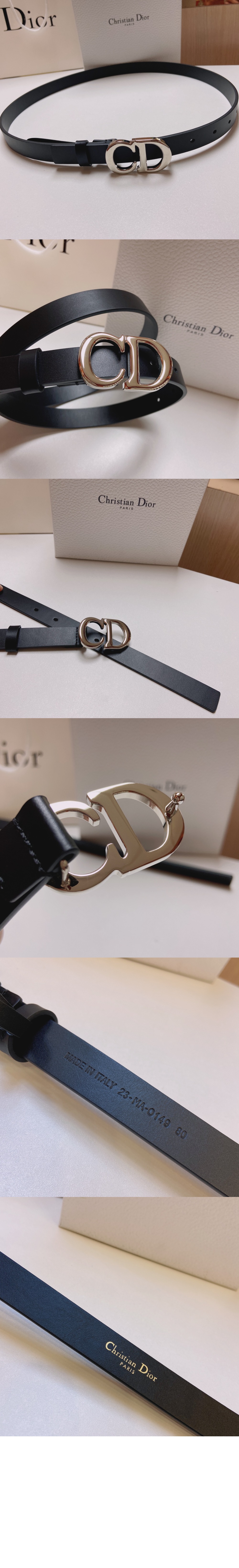 디올 새들 벨트 B0042