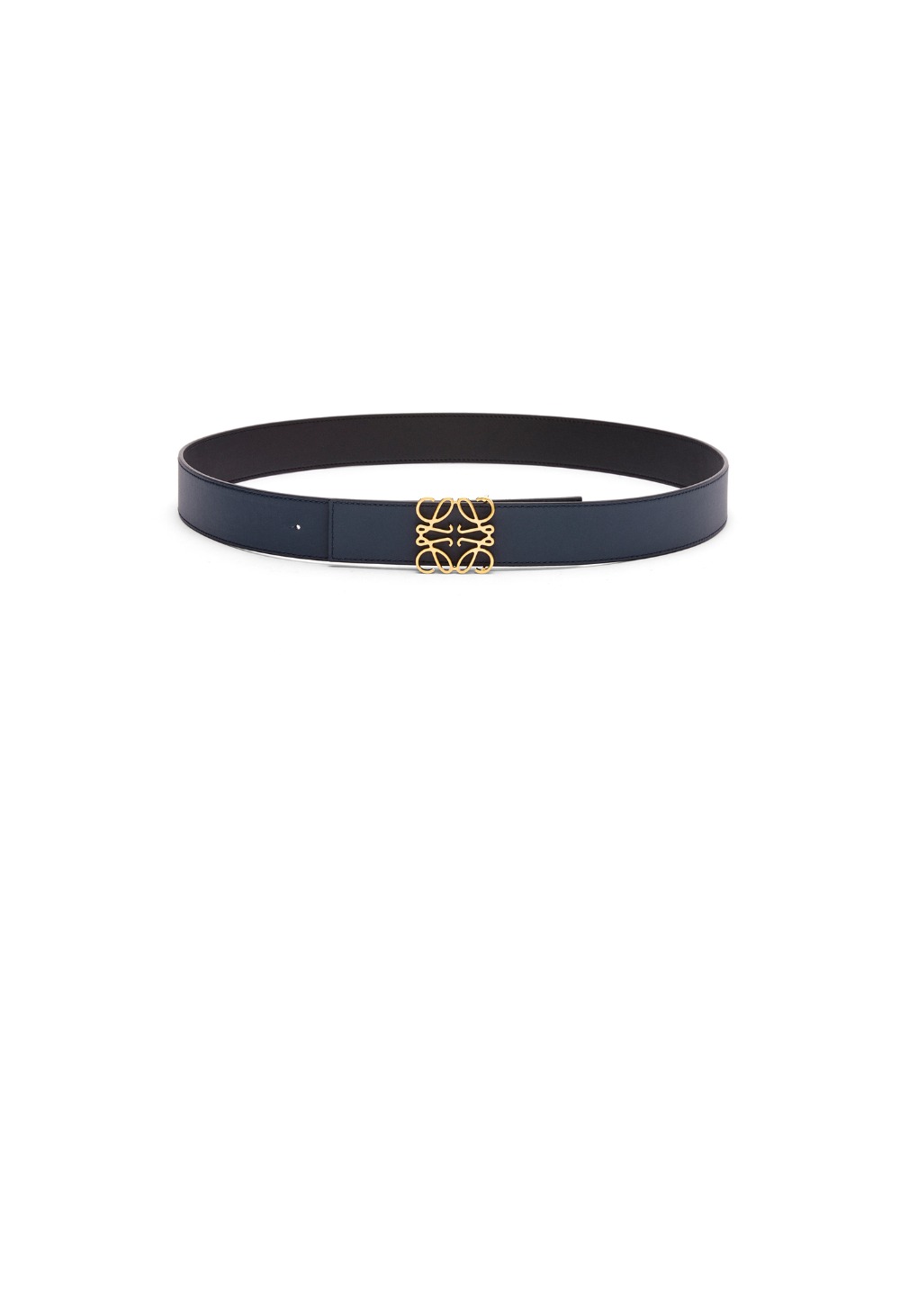 부드러운 송아지 가죽의 가역 벨트