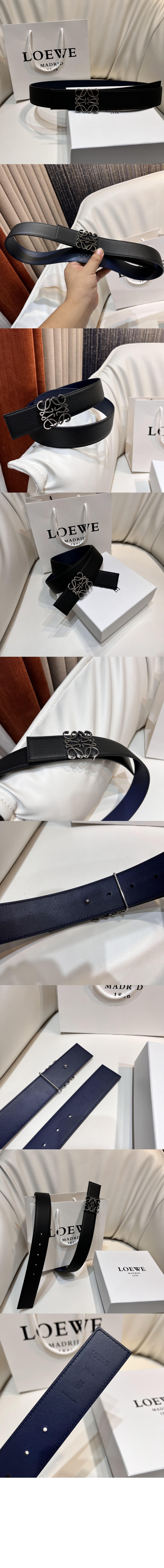 로에베 리버서블 애너그램 벨트