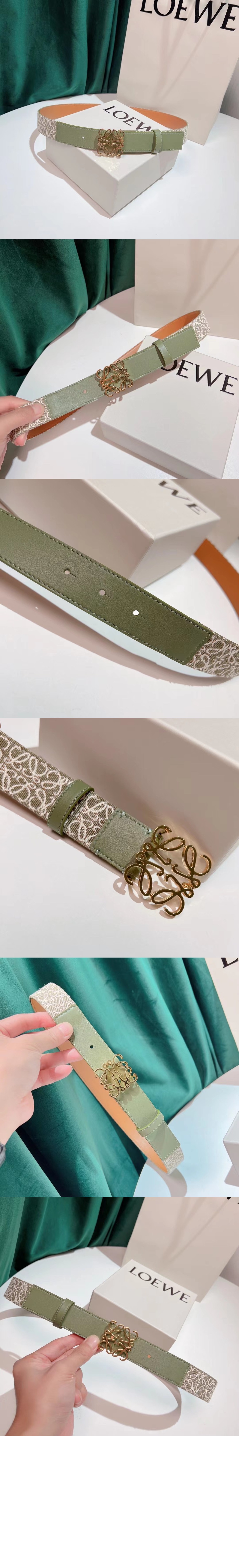 로에베 애너그램 벨트