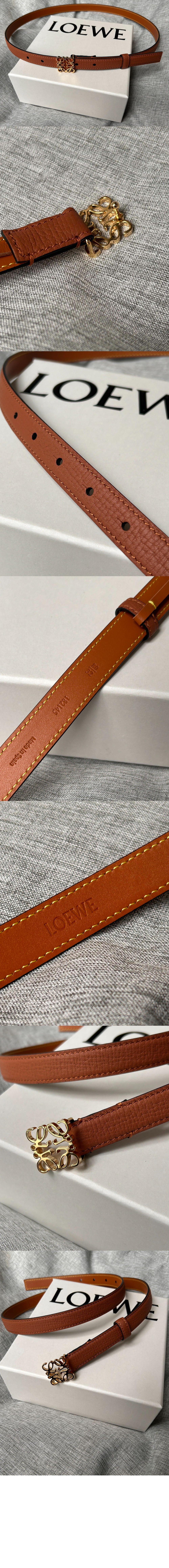 로에베 애너그램 벨트