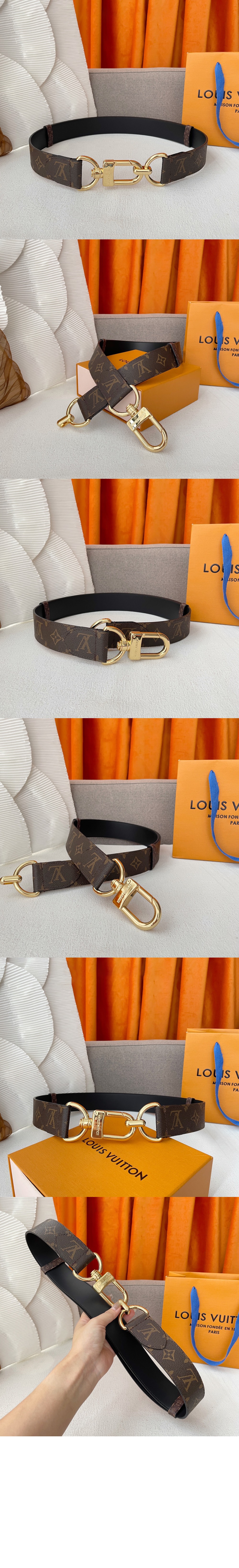 루이비통 후크 리버시블 벨트 M8430Z