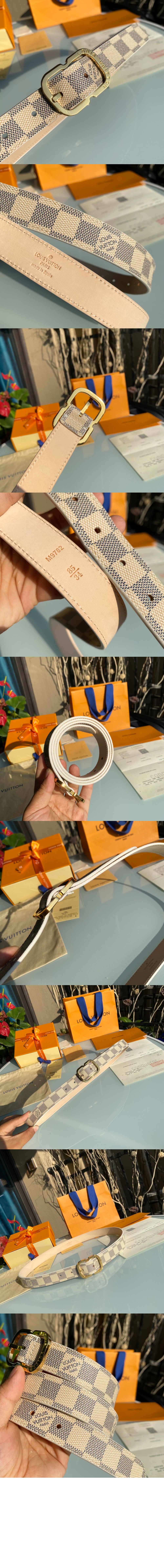 루이비통 미니 다미에 벨트 M9782V