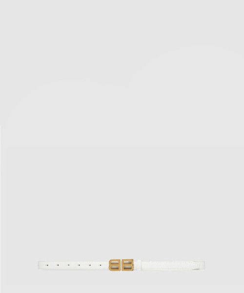 발렌시아가 BB 악어 자수 벨트 673518