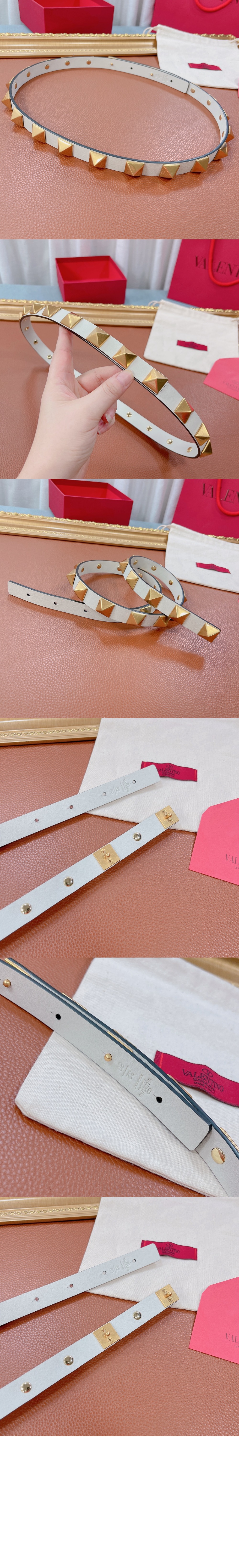 양면 소가죽 리벳 벨트