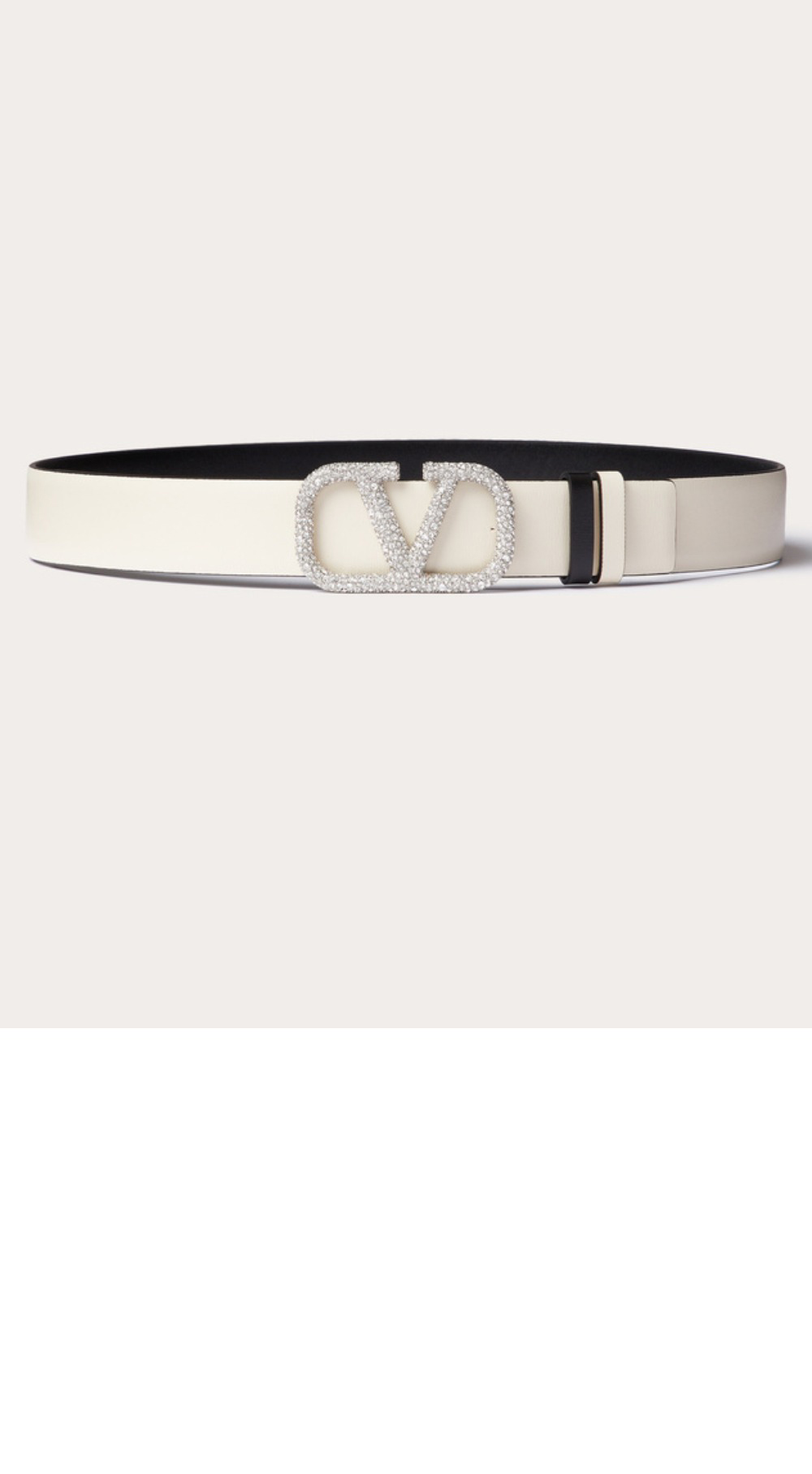 발렌티노 양면 송아지 가죽 벨트