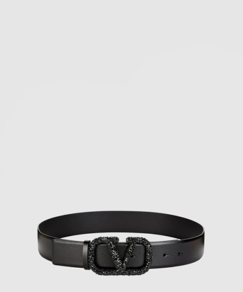 발렌티노 송아지 가죽 양면 벨트