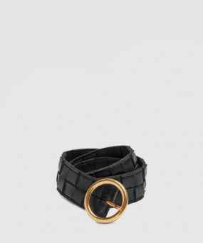 보테가베네타 오버사이즈 인트레치오 위빙 벨트 701227