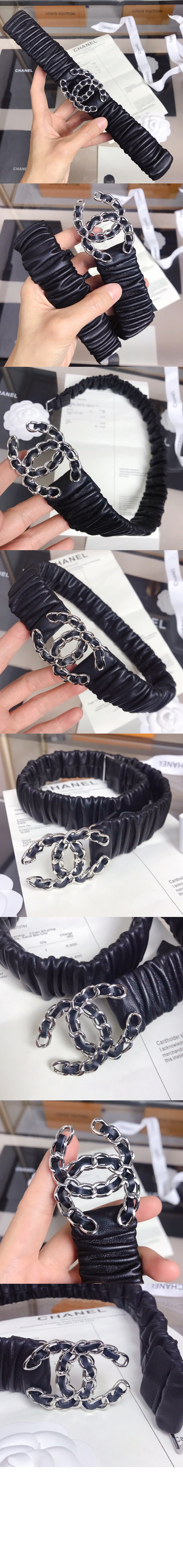 샤넬 탄력 주름 벨트 AA0582