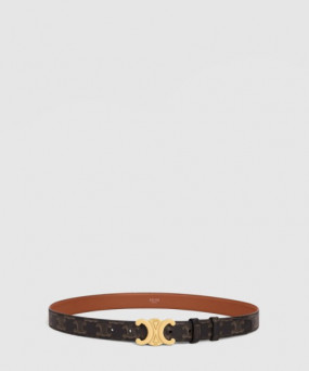 셀린느 로고 프린트 벨트 45AK92