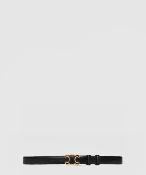 셀린느 트라이엄프 프레임 미디엄 사이즈 스무스 소가죽 벨트 45BCC3