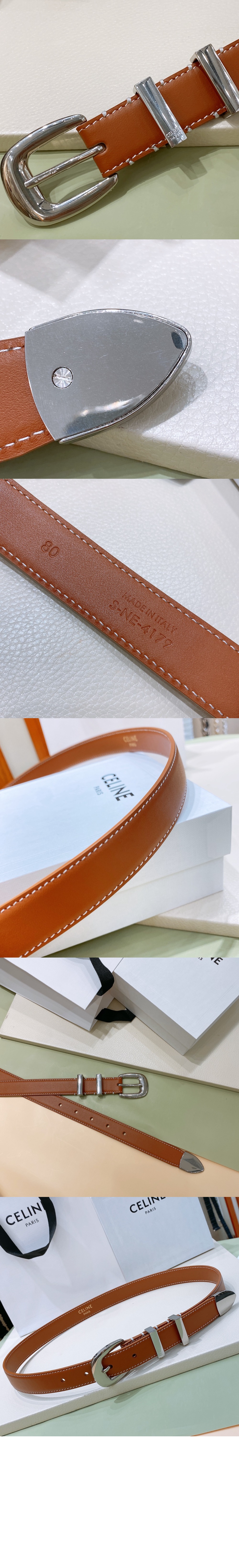 셀린느 미듐 웨스턴 벨트 45BAG3