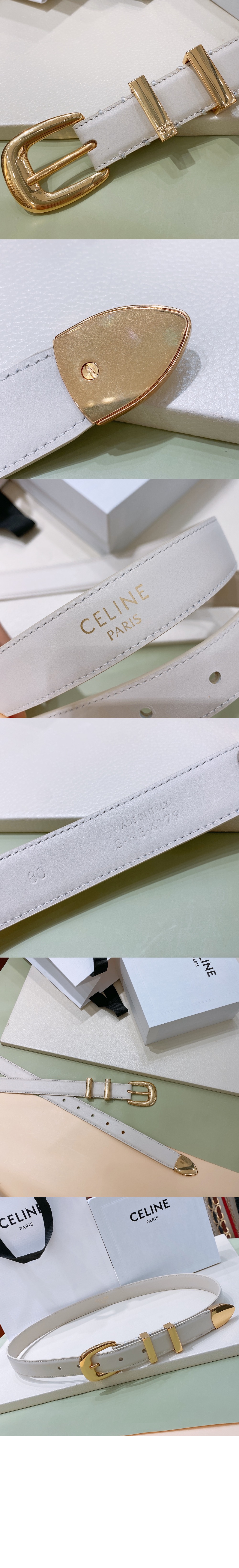 셀린느 미듐 웨스턴 벨트 45BAG3