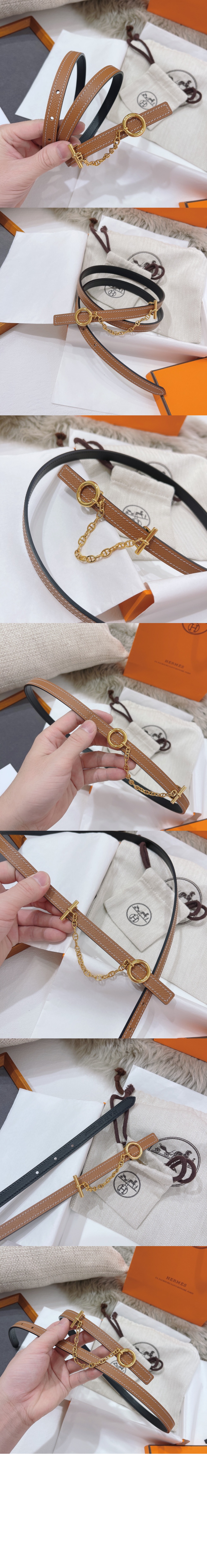 에르메스 캐러셀 리버서블 벨트