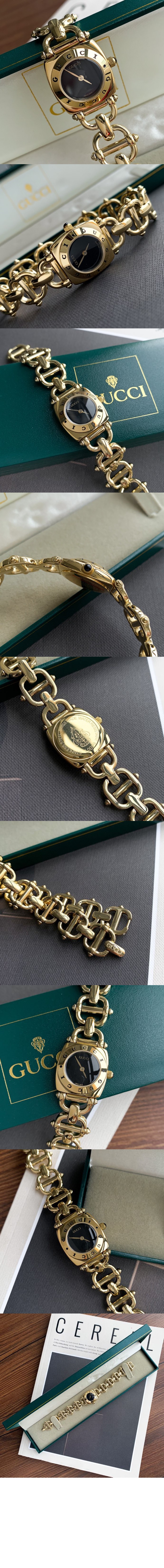 구찌 빈티지 금장 여성시계 25 243662