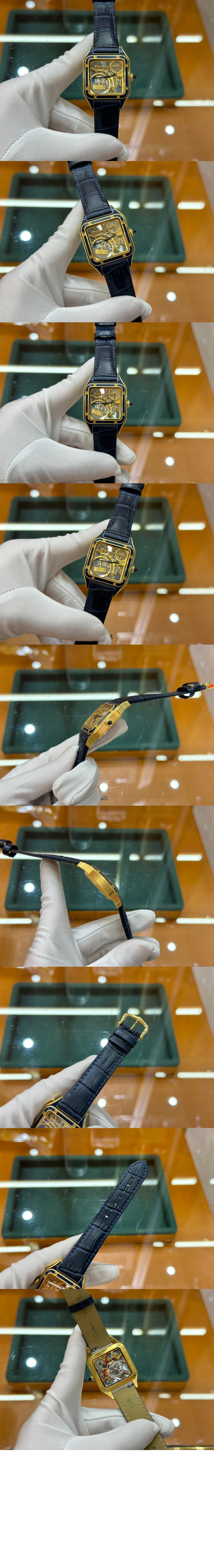 까르띠에 산토스 뒤몽 스켈레톤 31 WHSA0031