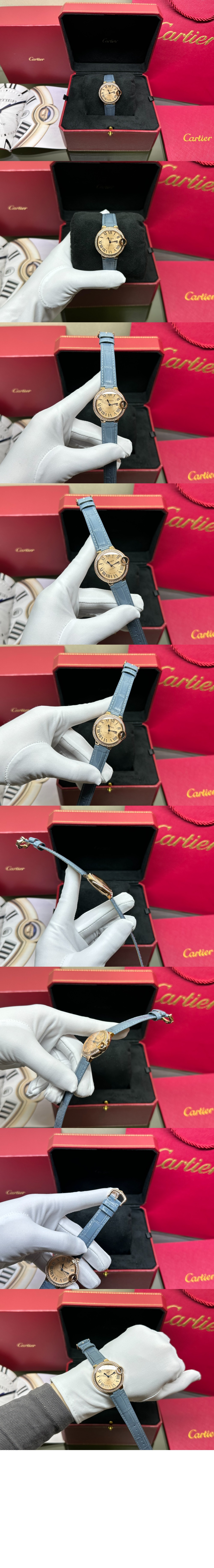 까르띠에 발롱블루 33 WJBB0076