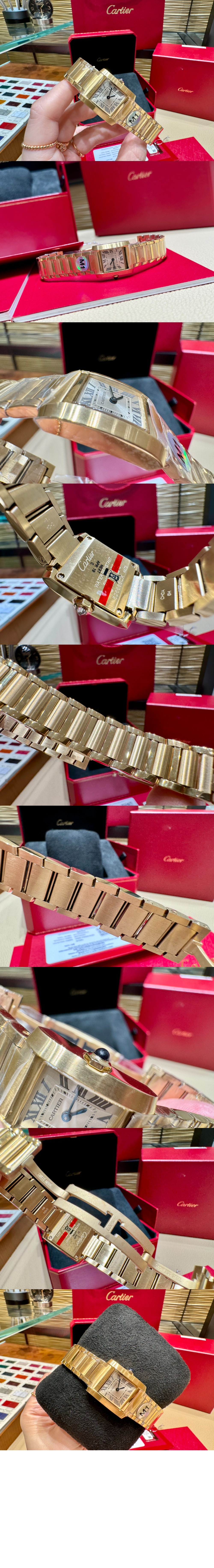 까르띠에 탱크 프랑세즈 금통 26 WGTA0114