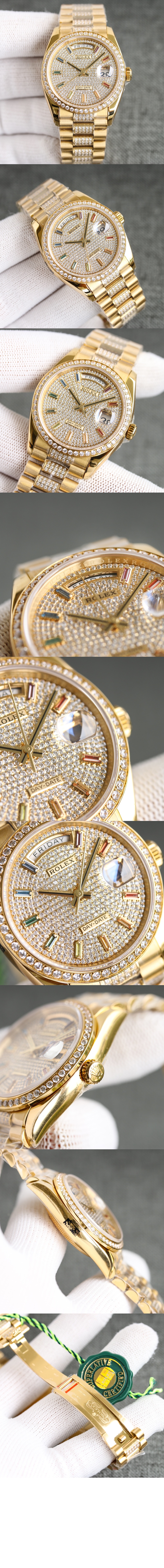 롤렉스 데이데이트 금통 36 128348