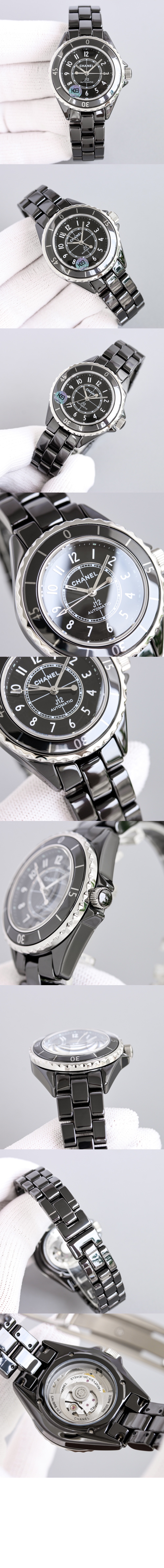 샤넬 J12 워치 칼리버 12.2 33 H5696