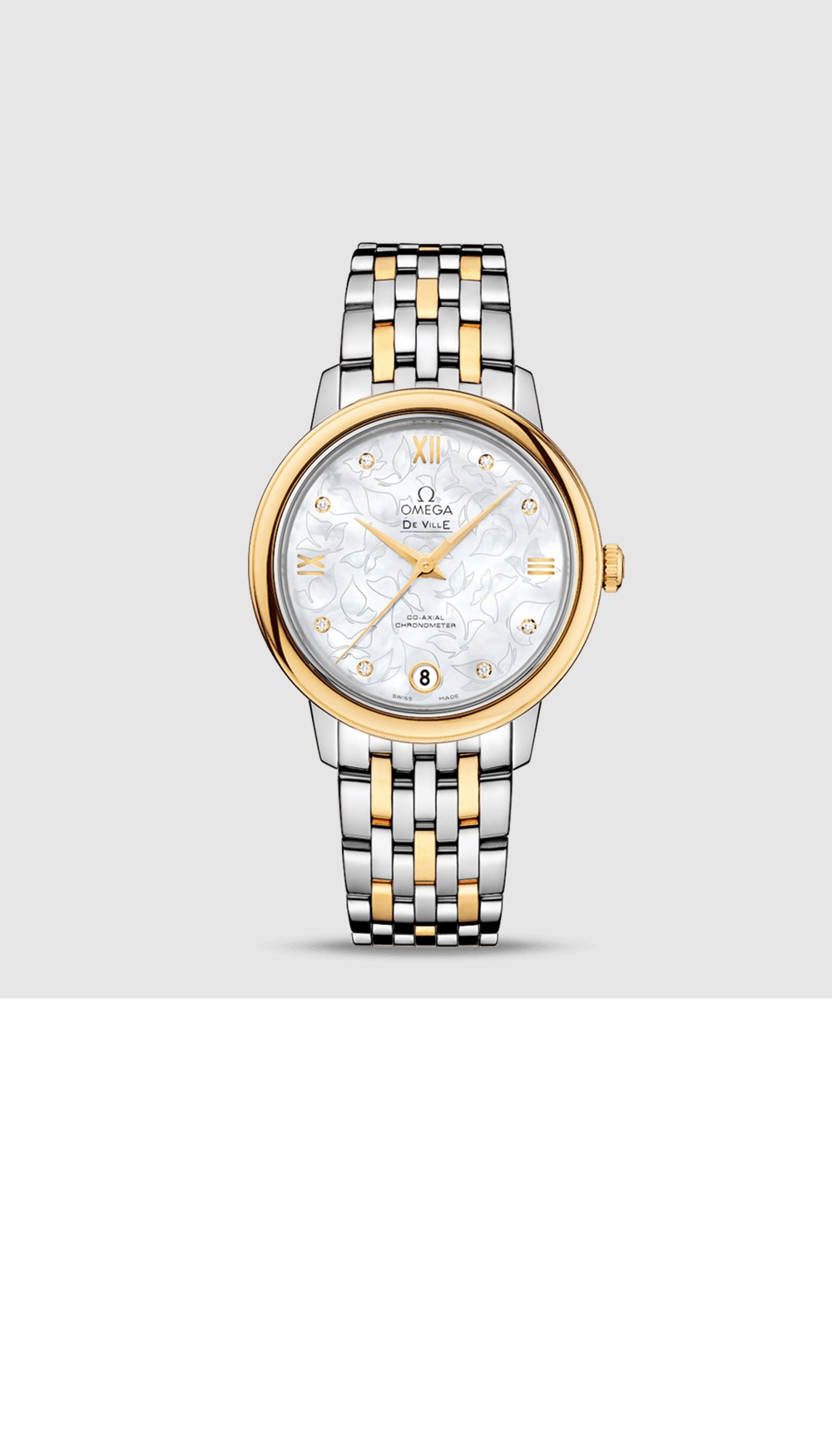 오메가 드빌 프레스티지 콤비 32.7