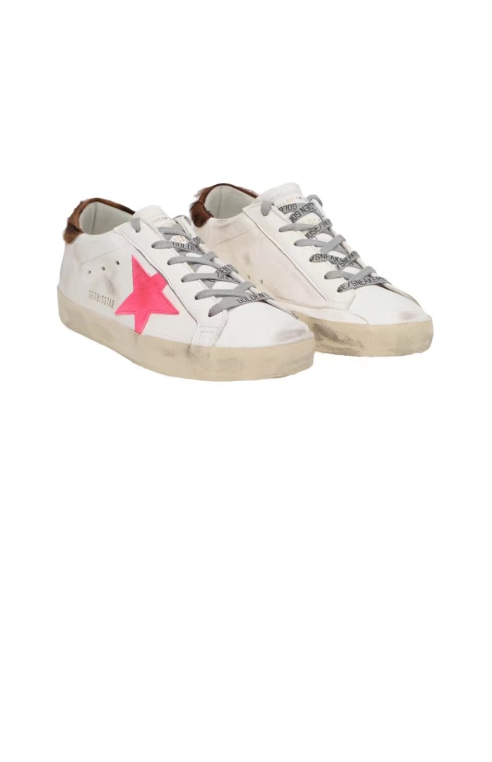 골든구스 슈퍼스타 레드 지브라 00101