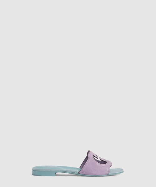 구찌 인터로킹 G 컷아웃 샌들 694451