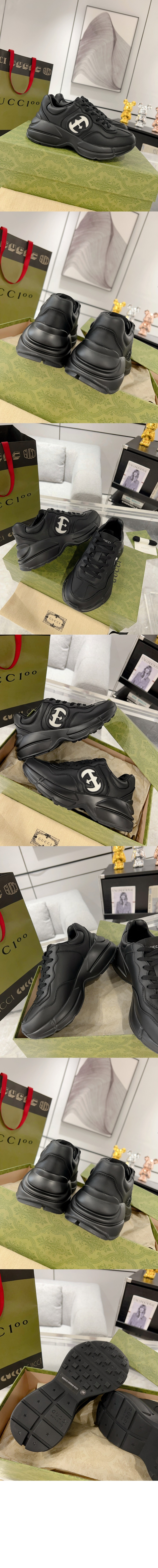 구찌 롸이톤 스니커즈 757887