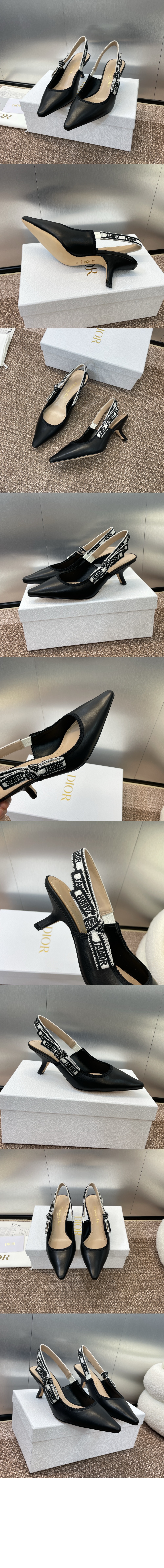 디올 Jolie Dior 펌프스 KDV02