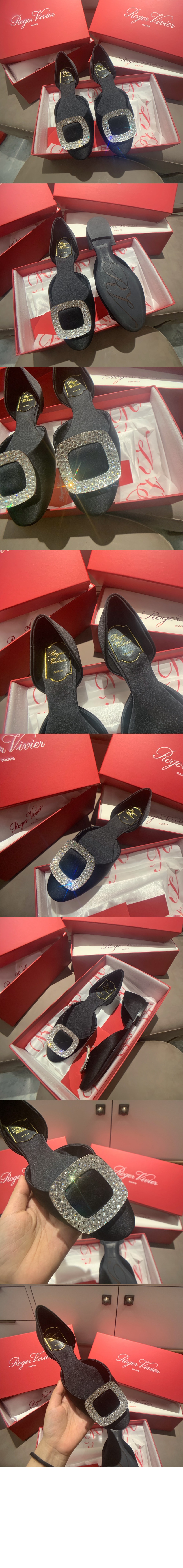 로저비비에 플랫 발레리나 0880