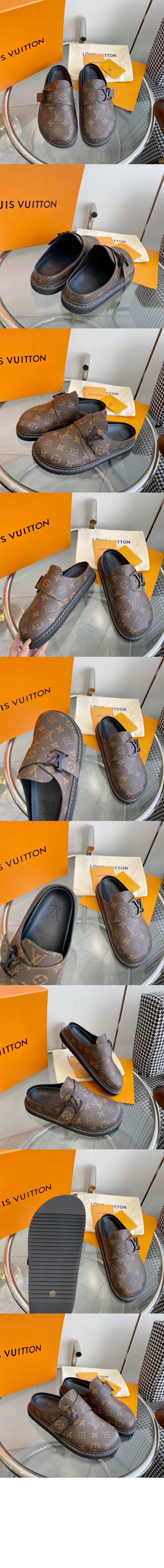 루이비통 LV 이지 뮬 모노그램 샌들 1ABFDJ