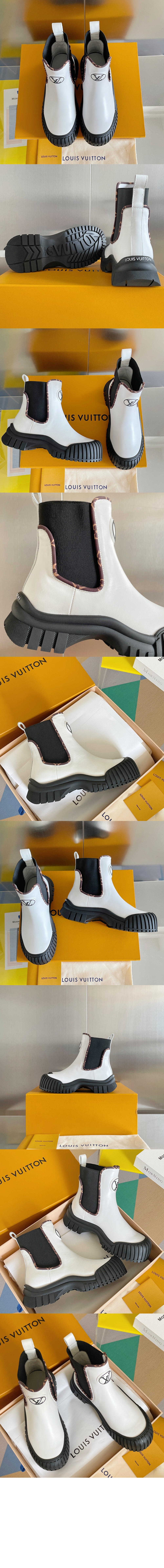 루이비통 루비 플랫 앵클부츠 1AB0G7