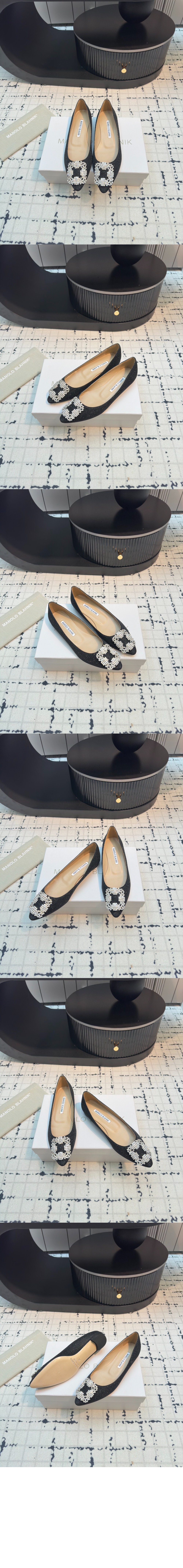 마놀로블라닉 한기시플랫 글리터