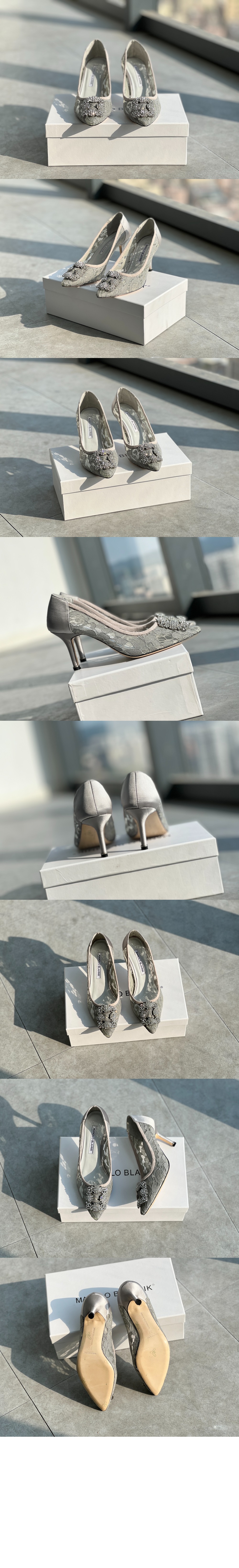 마놀로블라닉 한기시 105 쥬얼 펌프스