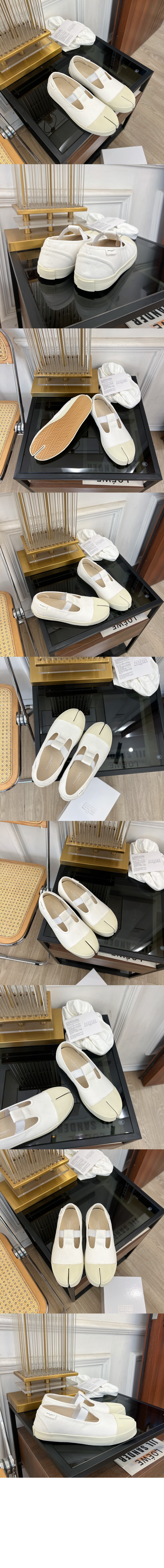 마르지엘라 Tabi T-bar 슈즈 S39WS0