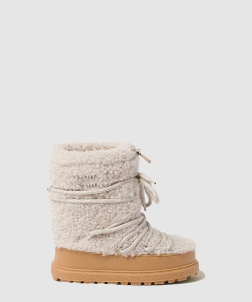 미우미우 양가죽 털 부츠 5U862D