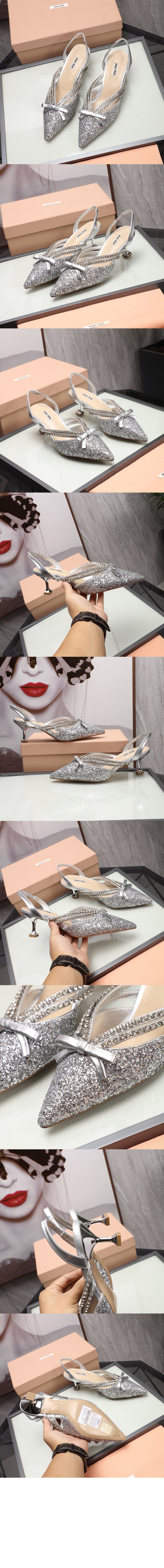 미우미우 가죽 슬링백 5I402D