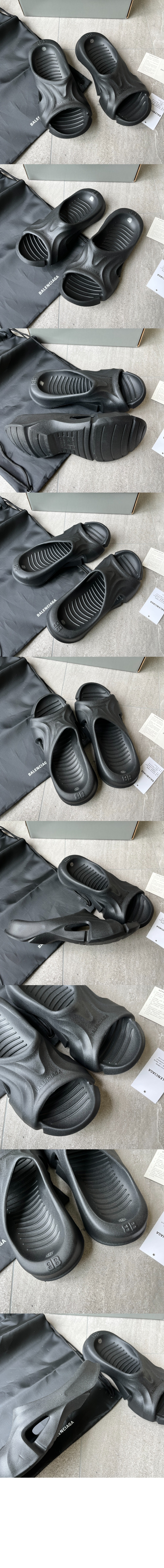 발렌시아가 러버 슬리퍼 653874