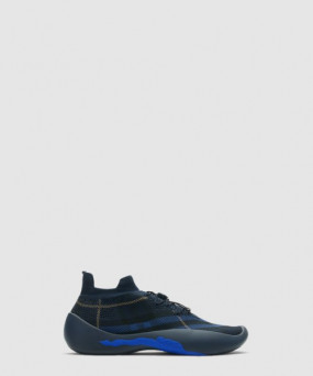 버버리 체크 니트 넵튠 스니커즈 81010321