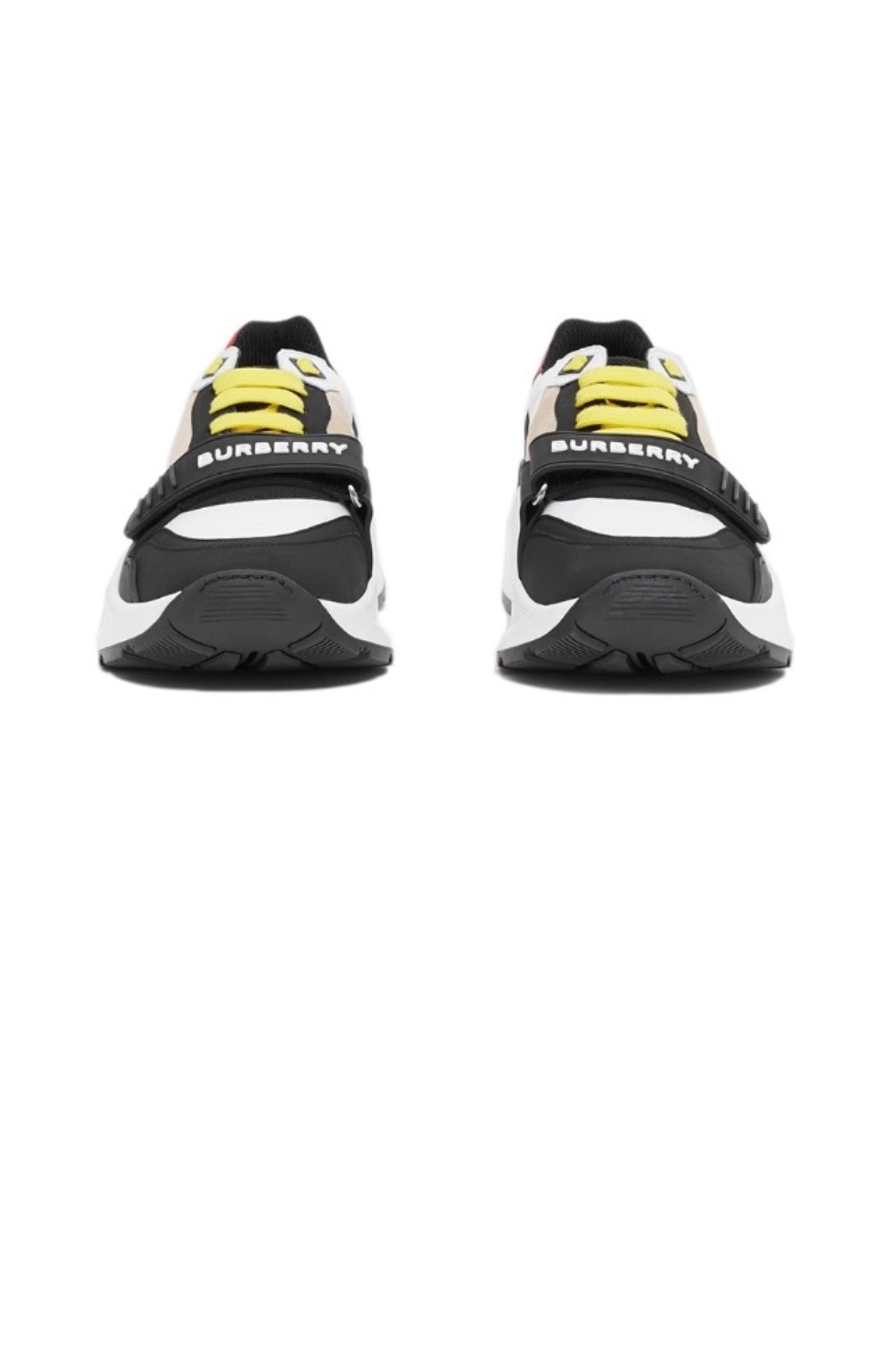 버버리 빈티지 체크 스웨이드 레더 스니커즈 80285801