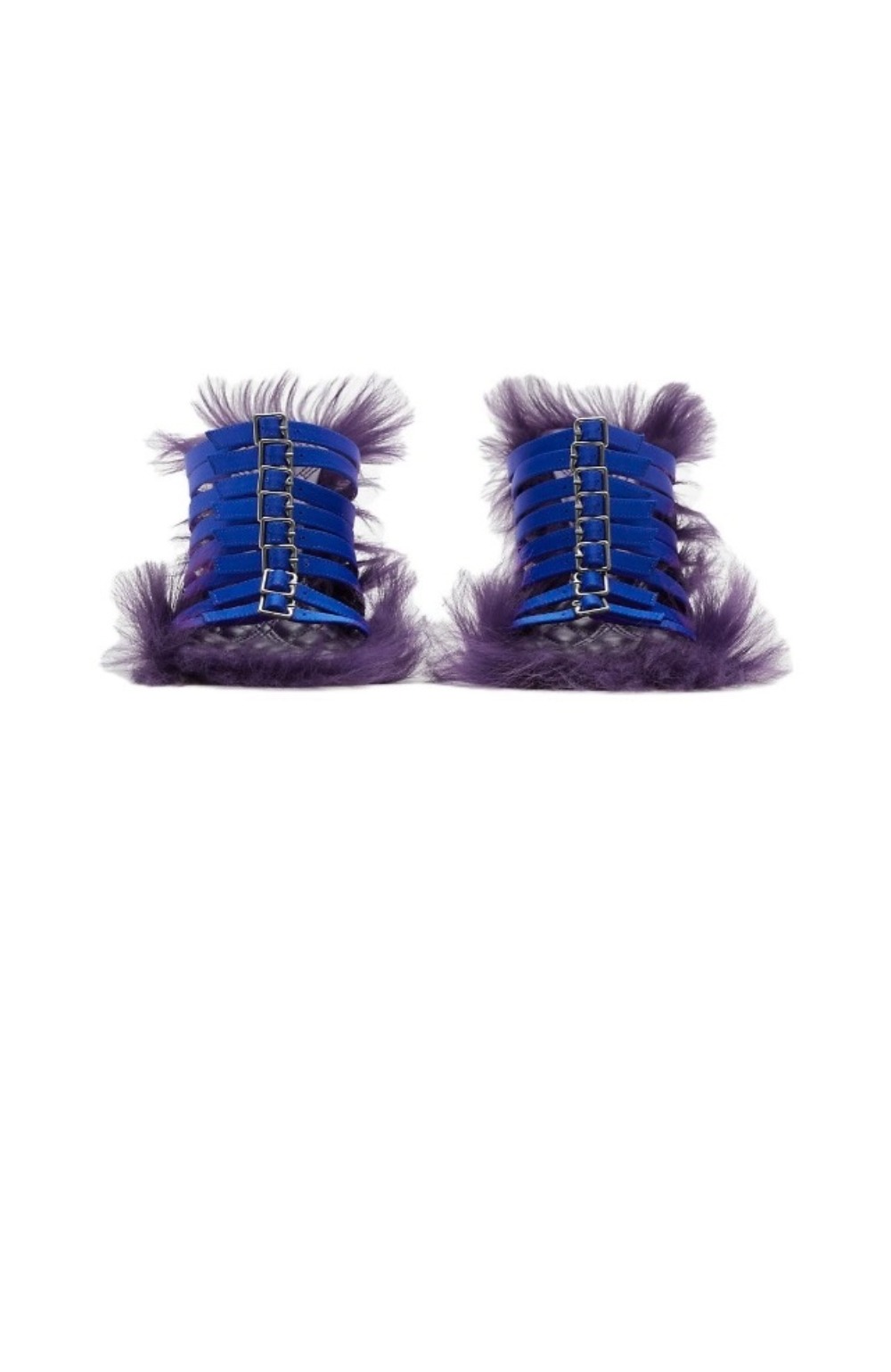 버버리 사틴 스텝 퍼즈 샌들 80744831