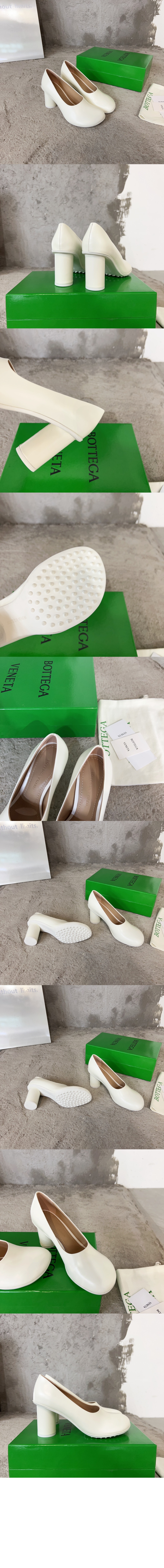 보테가베네타 레더 펌프스 740737