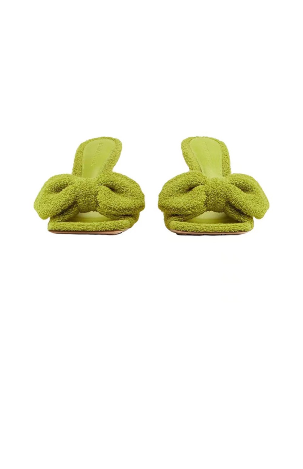 보테가베네타 스트레치 보우 타월 샌들 690025