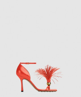 보테가베네타 스트레치 스트랩 샌들 716241