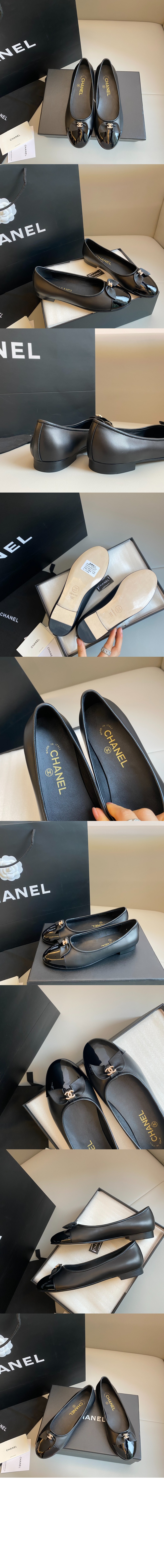 샤넬 발레리나 플랫슈즈 G39999